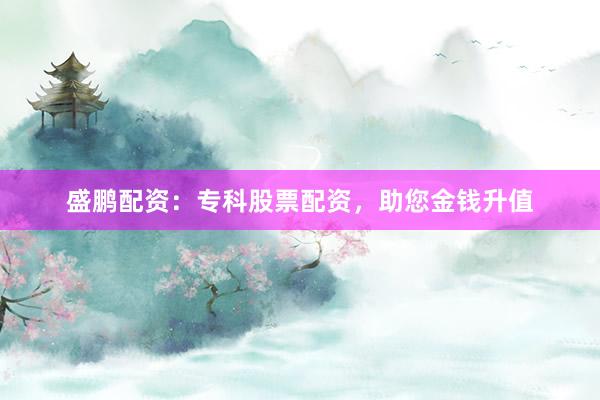 盛鹏配资：专科股票配资，助您金钱升值